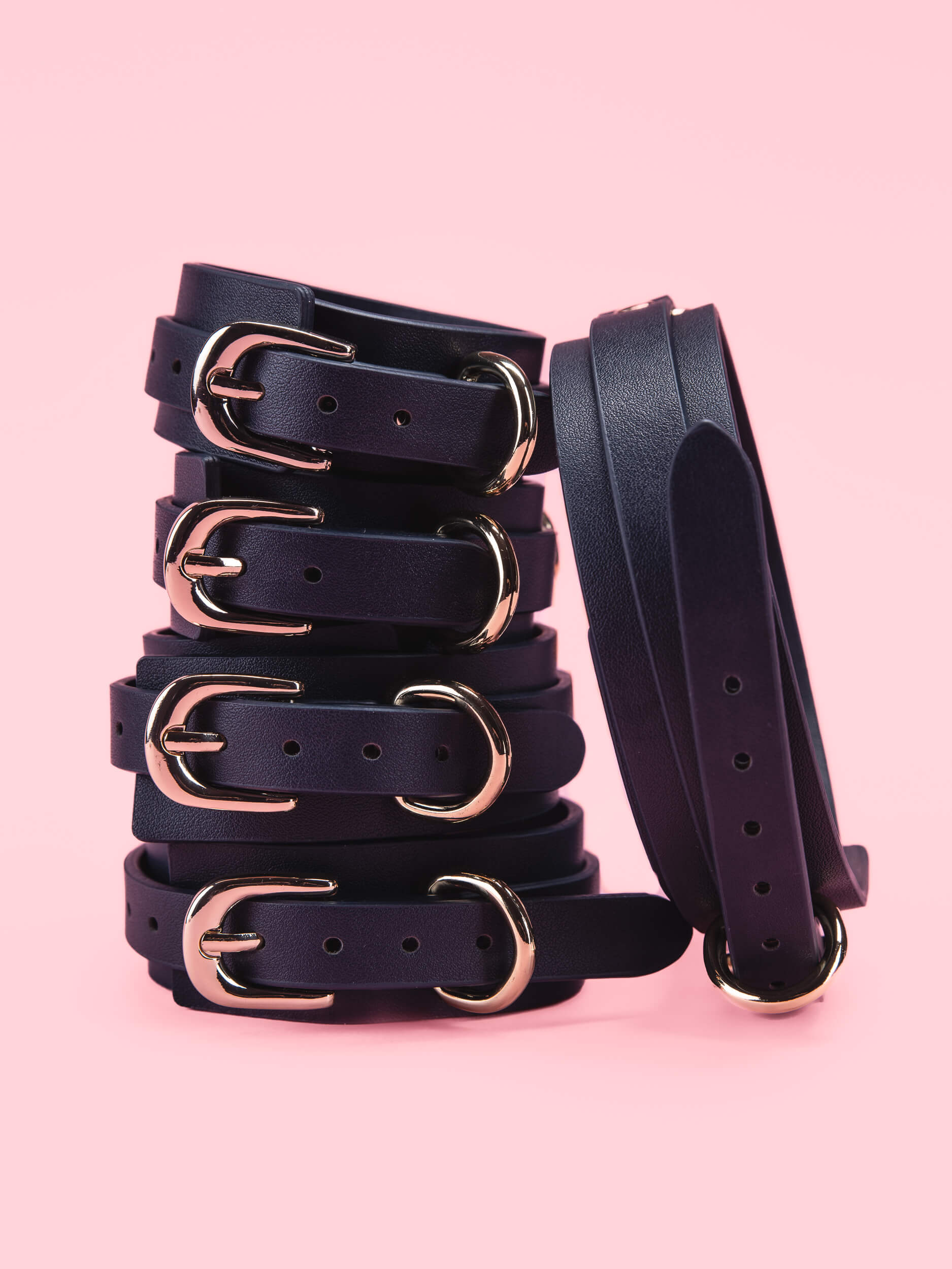 Set Complet BDSM Premium din Piele image 5