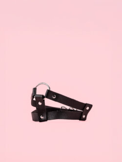 Choker Dublu Negru image 2