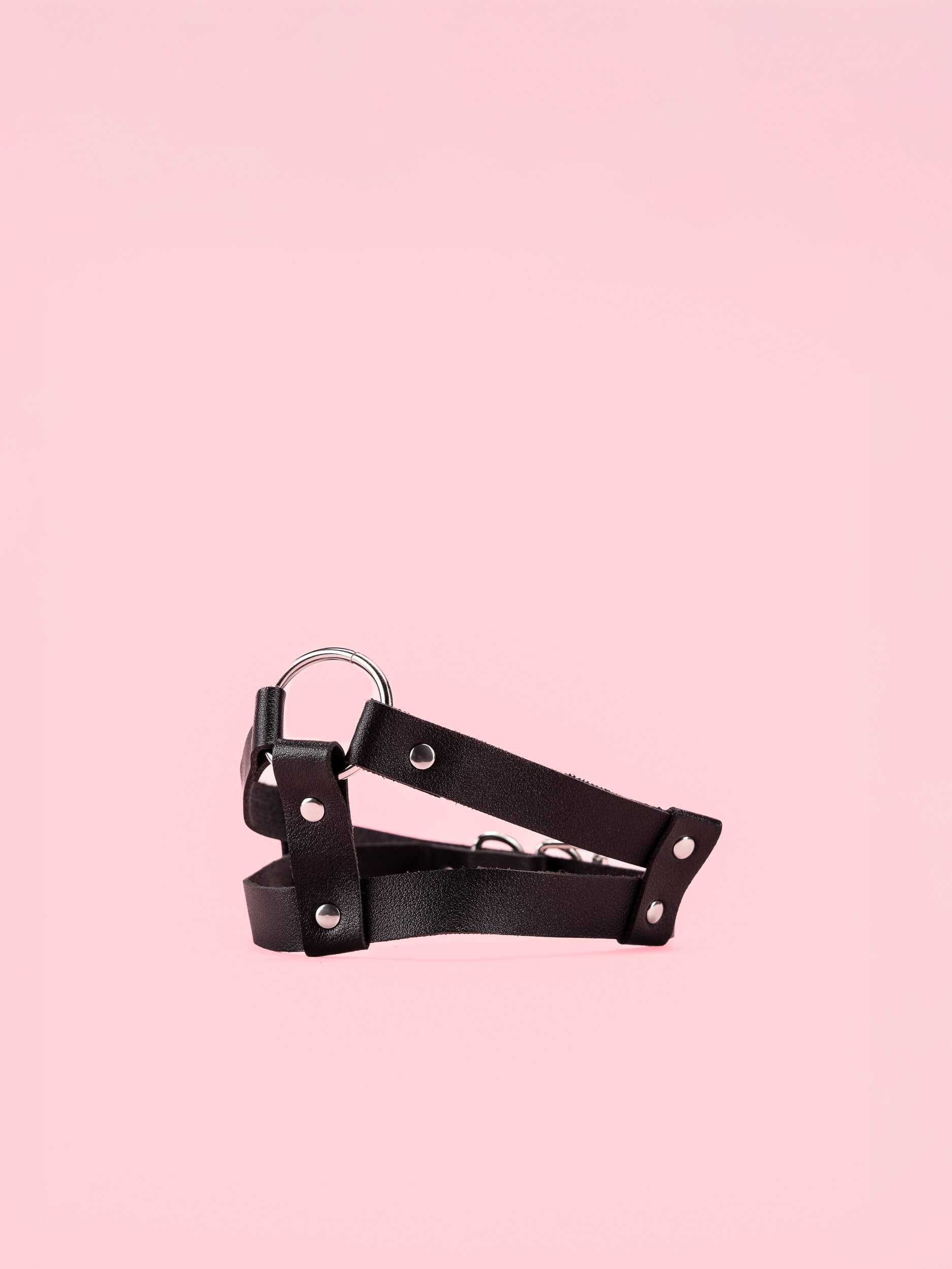 Choker Dublu Negru image 2