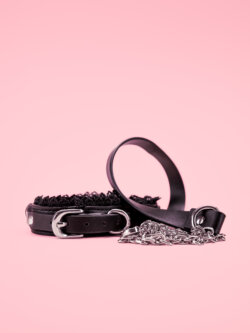 Luxury Choker cu Dantela si Lesa image 1