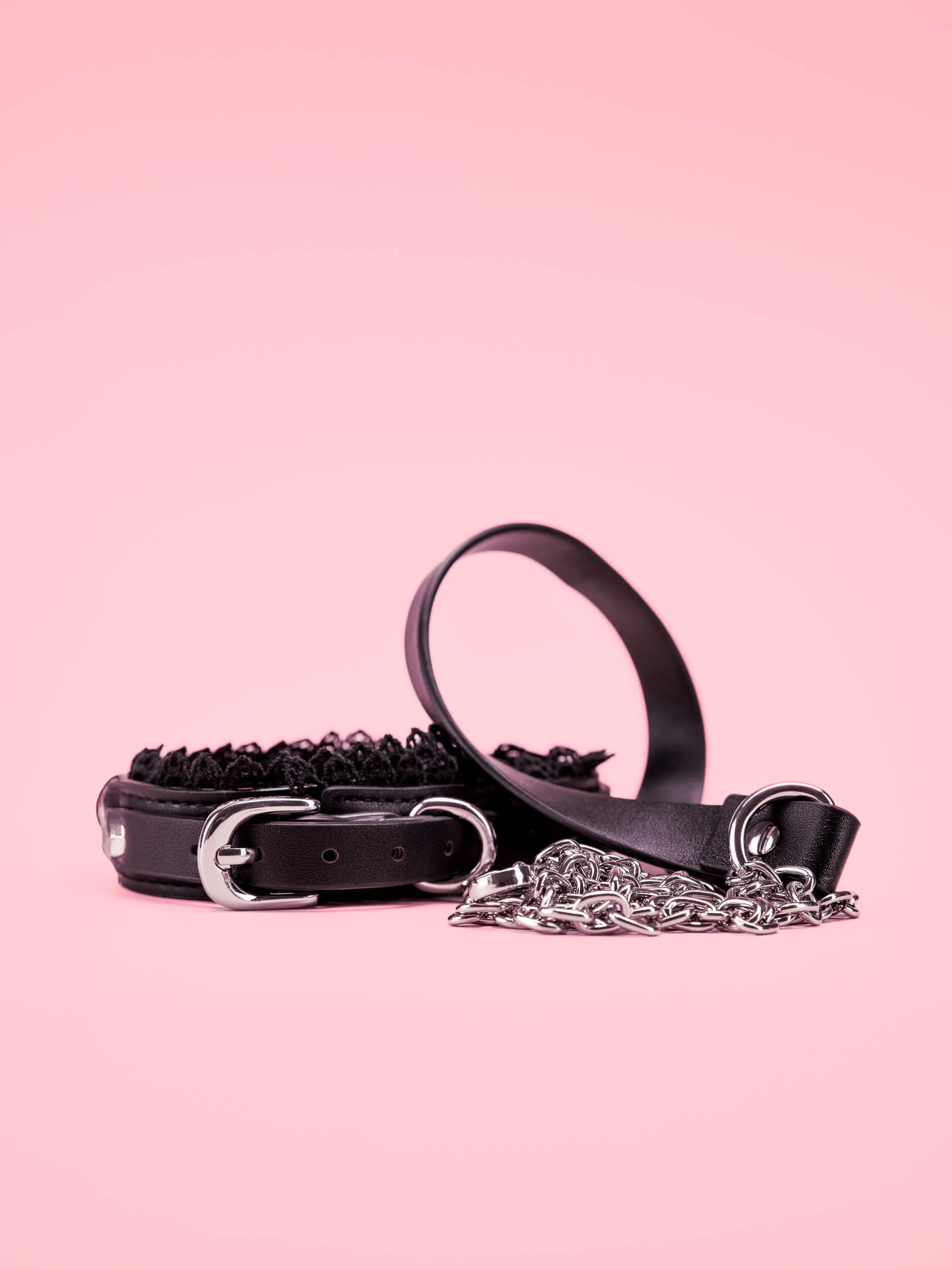 Luxury Choker cu Dantela si Lesa image 1