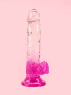 Dildo Mov Transparent 21 cm thumbnail image 