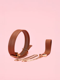 Lockink - Set BDSM de Lux 7 Piese din Piele image 3