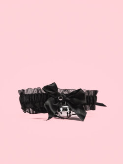 Choker Maid din Satin cu Clopotel thumbnail image 