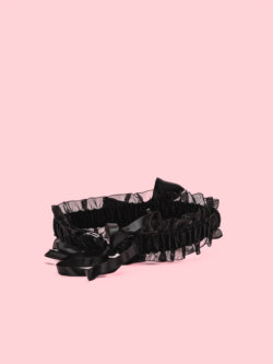 Choker Maid din Satin cu Clopotel image 1