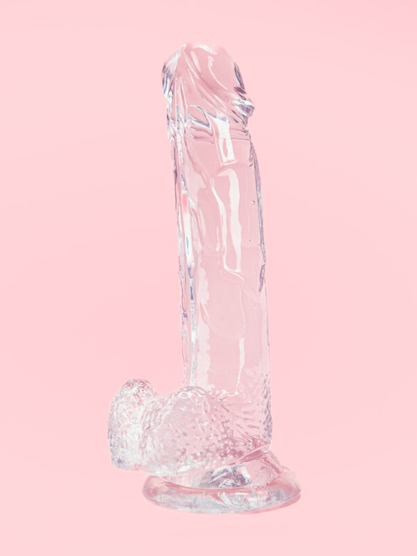 Dildo Alb Transparent XL