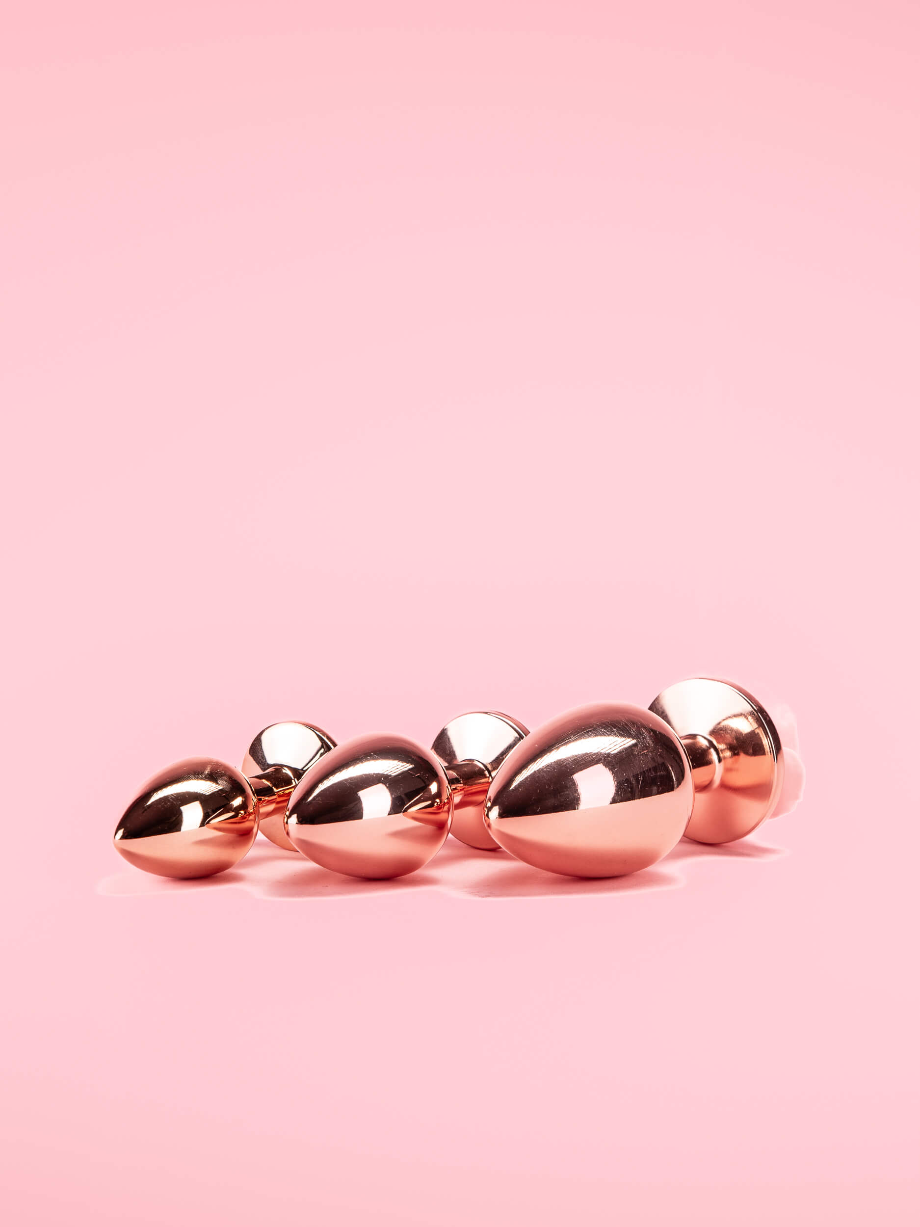 Rose Butt Plug din Metal cu Trandafir 3 Marimi image 4