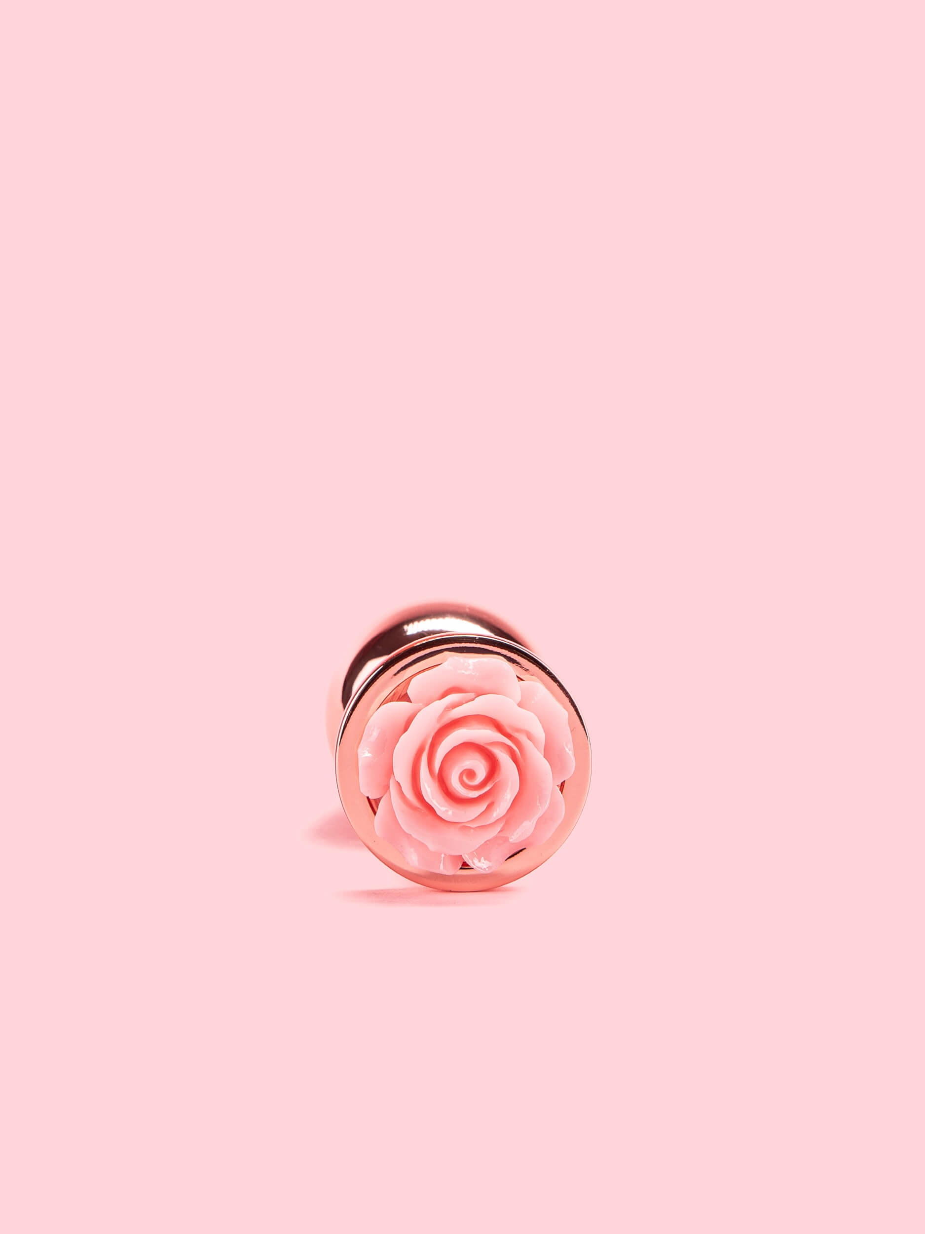 Rose Butt Plug din Metal cu Trandafir 3 Marimi image 7