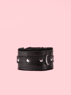 Hog Tie cu 5 Piese din Piele cu Puf image 3