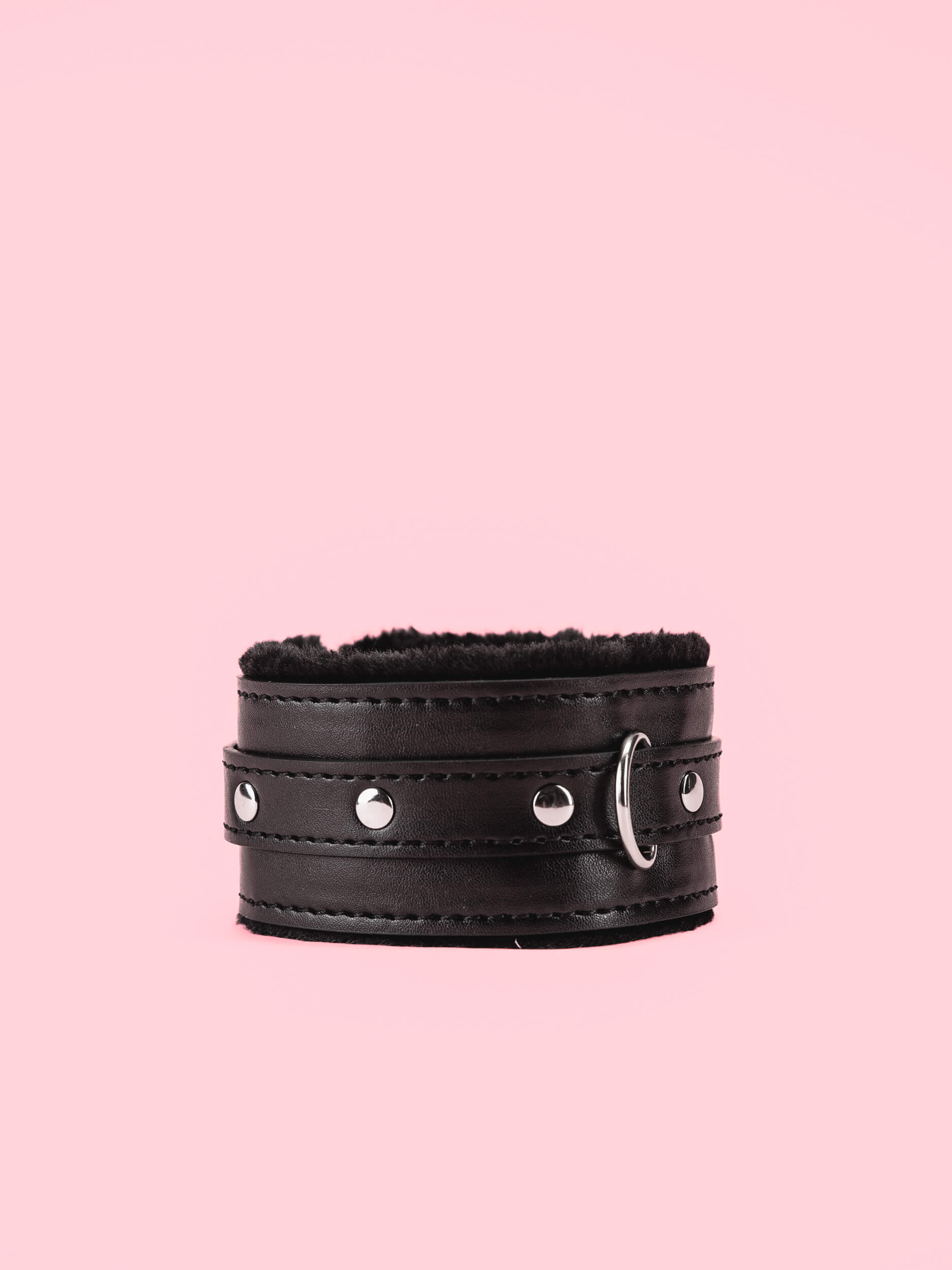 Hog Tie cu 5 Piese din Piele cu Puf image 3