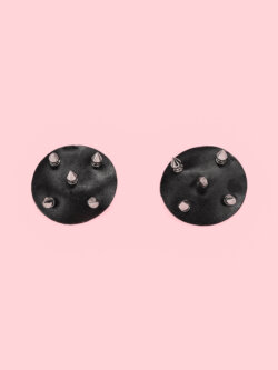 Punk Nipple Covers din Piele PU image 1