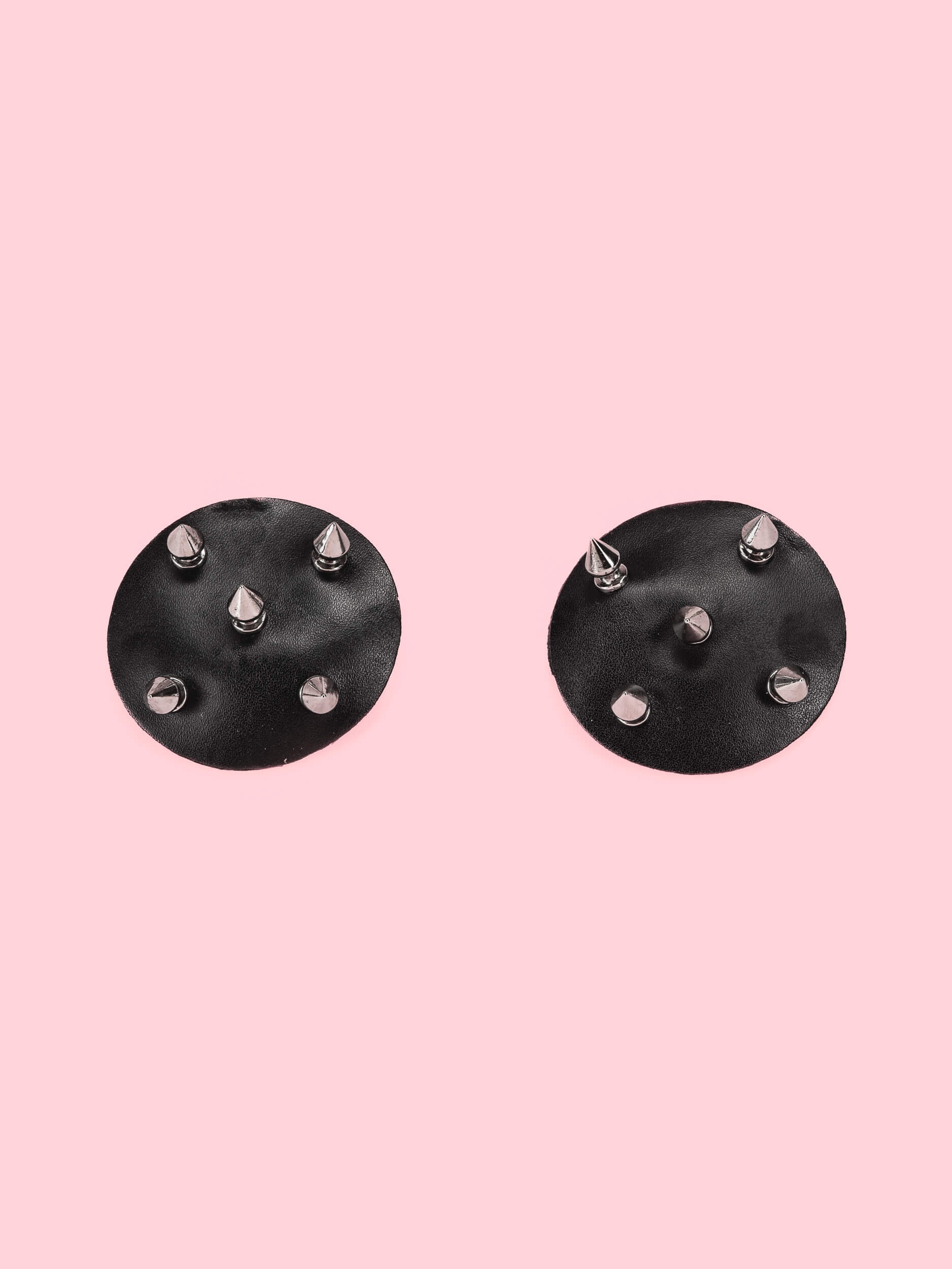 Punk Nipple Covers din Piele PU image 1