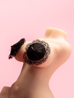 Nipple Patch Rotund cu Dantela image 1