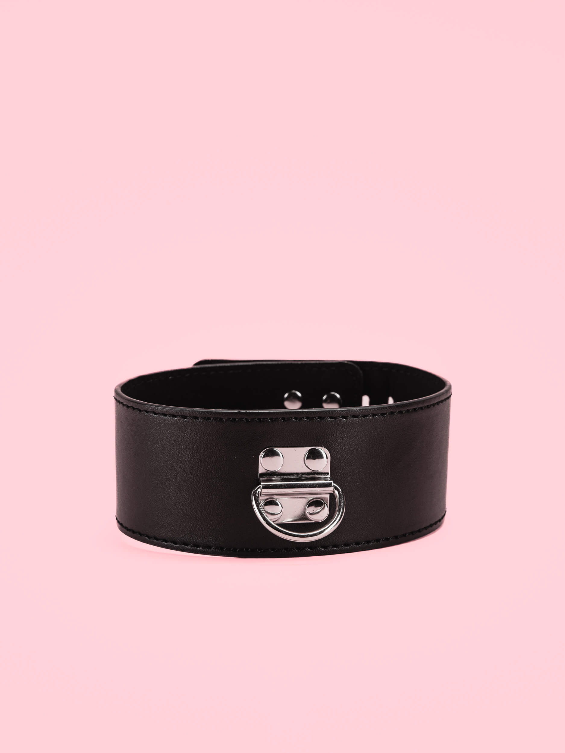 Choker Goth cu Inele si Lanturi image 2