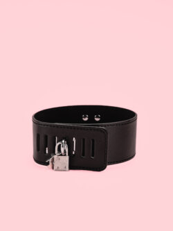 Choker Goth cu Inele si Lanturi image 3