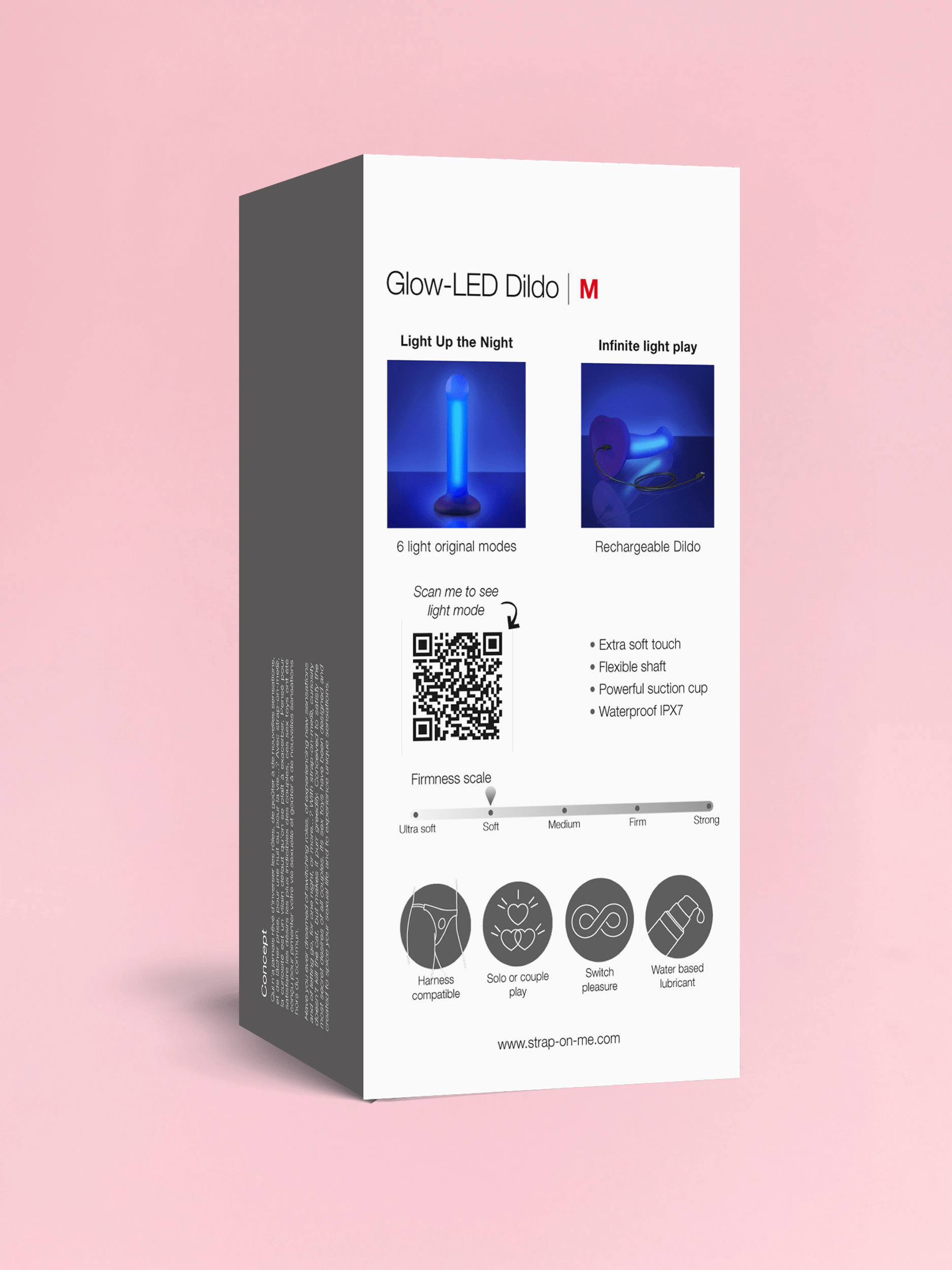 Dildo Luminos cu LED image 2