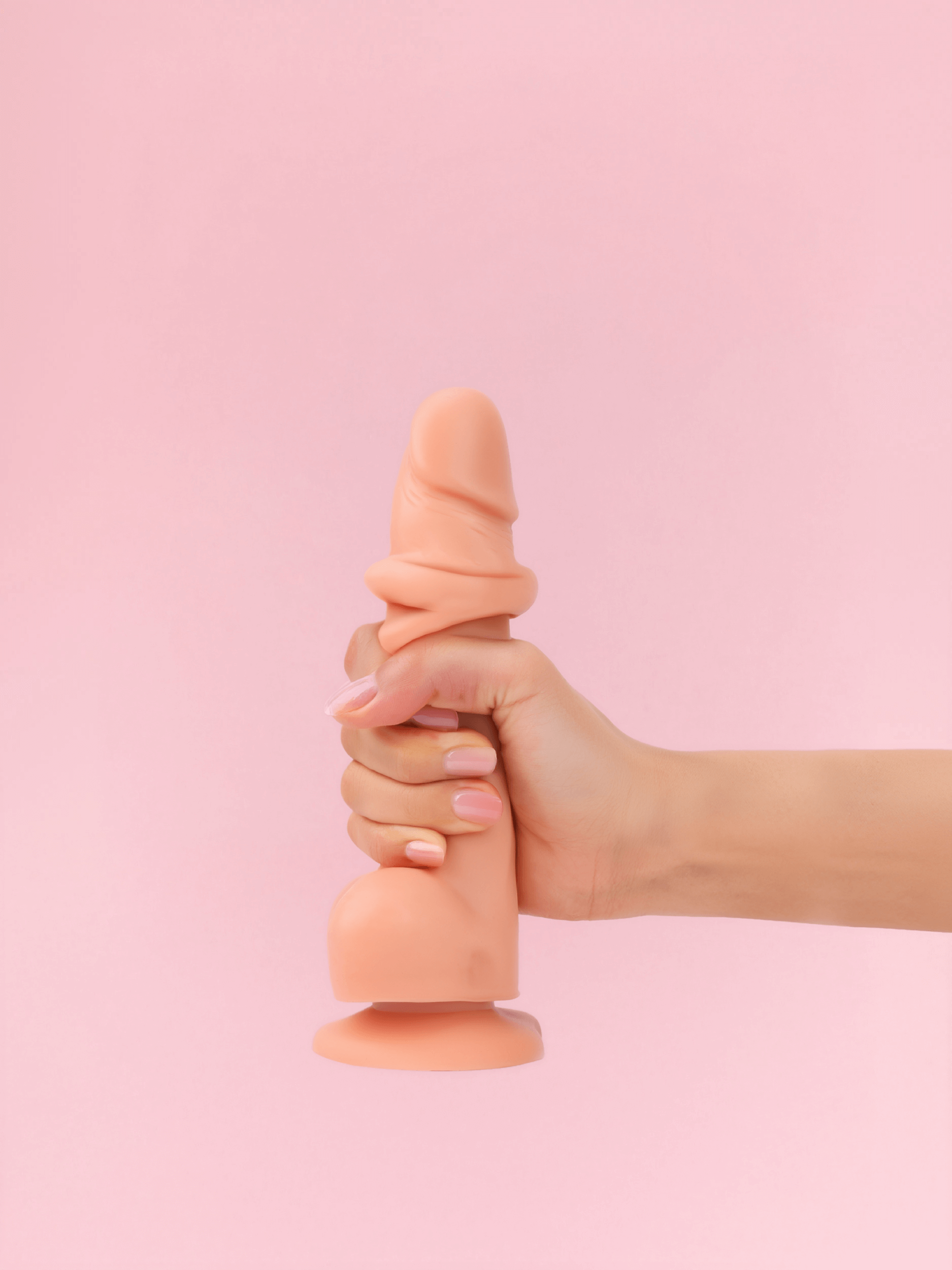 Dildo realist flexibil cu efect glisant image 2