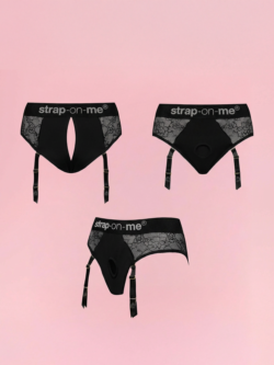 Ham de Lenjerie cu Dantelă pentru Strap-On image 2