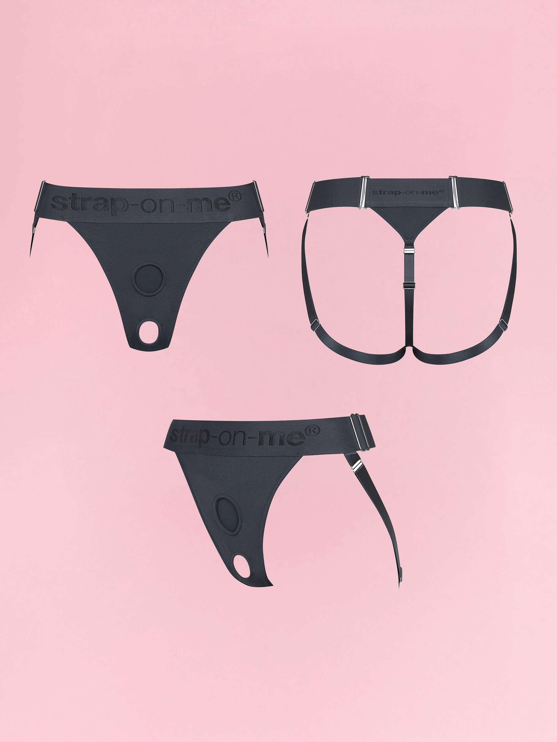 Ham de Lenjerie Ajustabil pentru Strap-On image 6