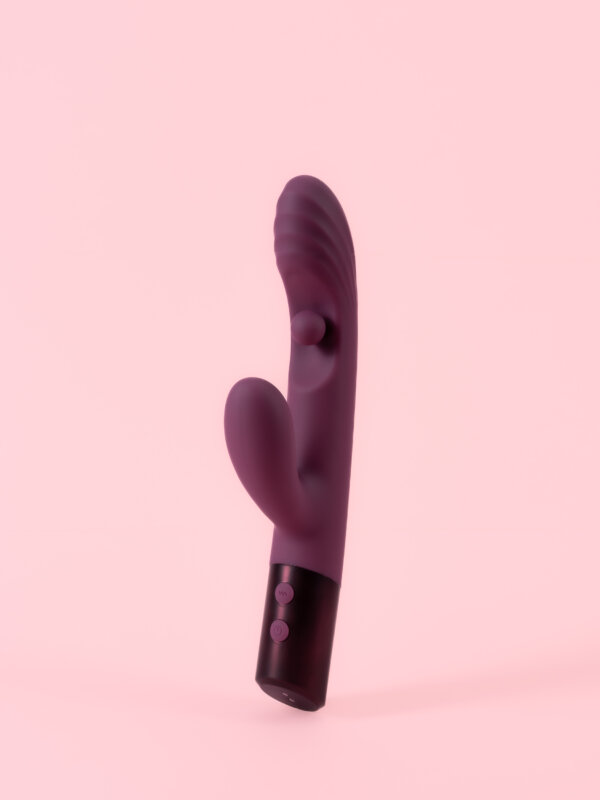 Swirly - Vibrator Rabbit G-Spot cu Bilă Rotativă