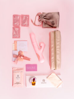 Come Play - Vibrator Dual Stimulare Clitoris & Punct G Glisant Cutie Cadou image 3