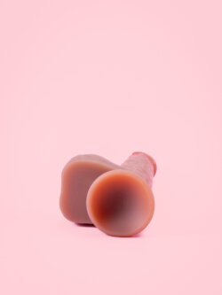 Damian - Dildo Vibrator Realist cu Incalzire 21 cm image 4