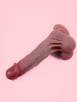 Ethan - Dildo Vibrator Realistic cu Incalzire 23 cm image 3