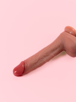 Roman - Dildo 3în1 cu Vibrații, Telescopic și Încălzire 22 cm image 4