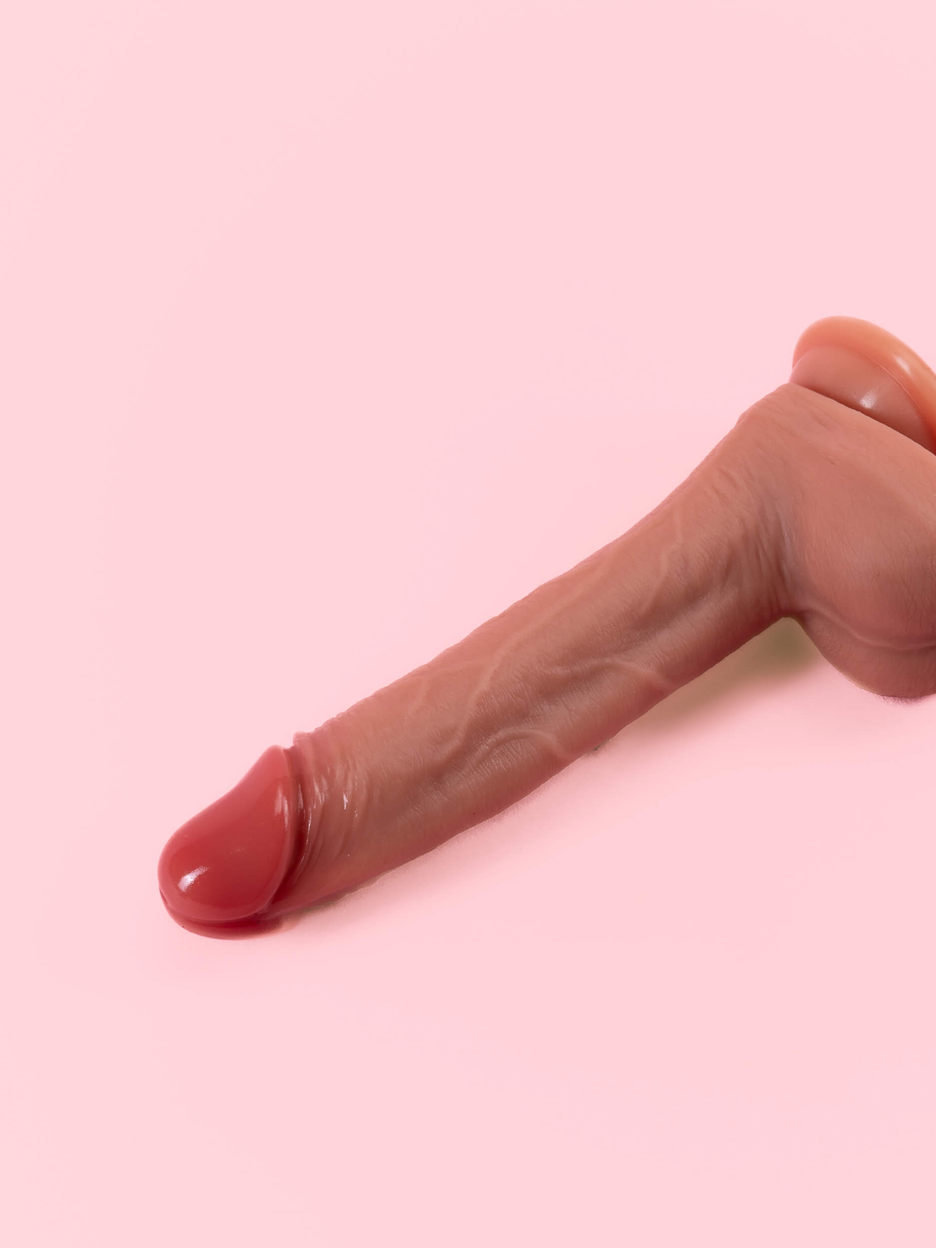 Roman - Dildo 3în1 cu Vibrații, Telescopic și Încălzire 22 cm image 4