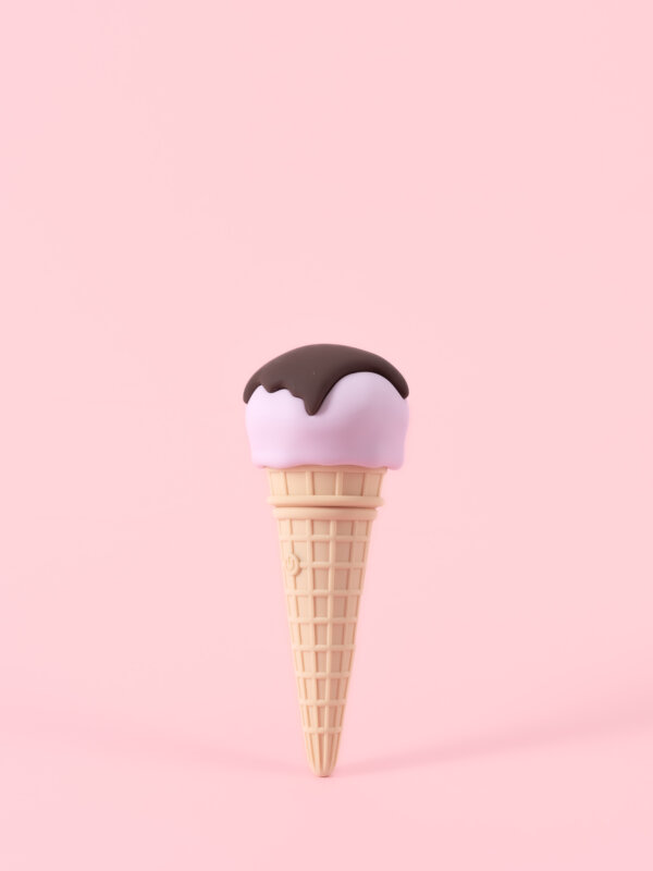 Elsa - Ice Cream Vibrator Discret și Jucăuș