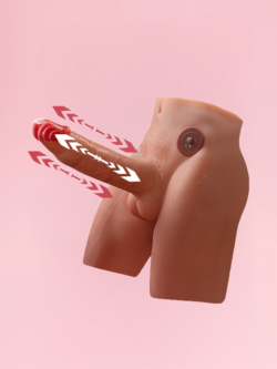 Jason - Torso cu Dildo Vibrator si Orificiu Anal thumbnail image