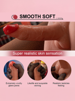 Jason - Torso cu Dildo Vibrator si Orificiu Anal image 4