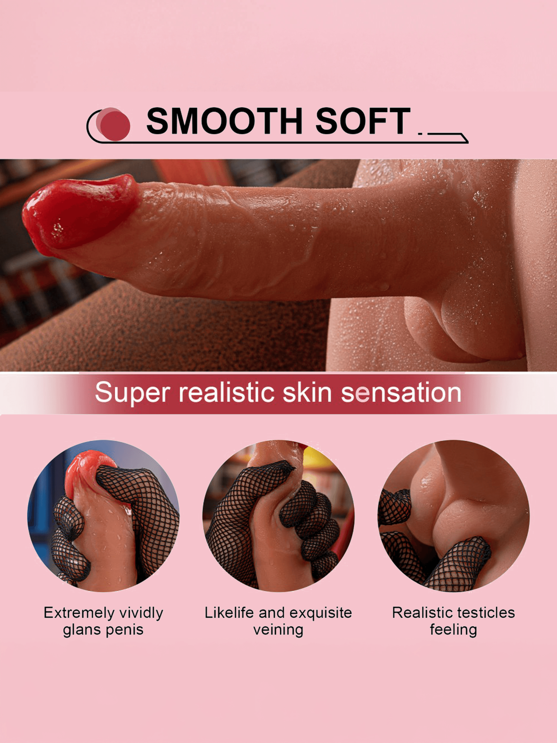 Jason - Torso cu Dildo Vibrator si Orificiu Anal image 4