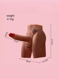 Jason - Torso cu Dildo Vibrator si Orificiu Anal image 2