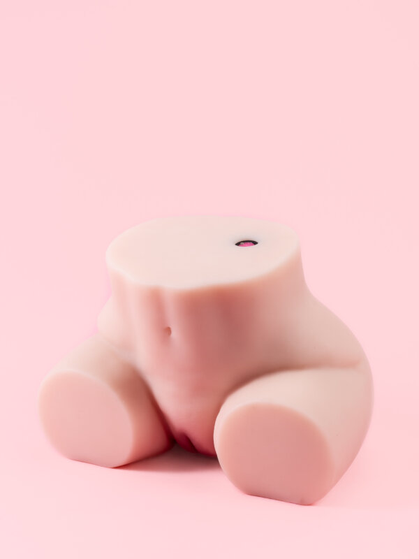 Alma - Masturbator Vaginal și Anal cu Vibrație din Silicon