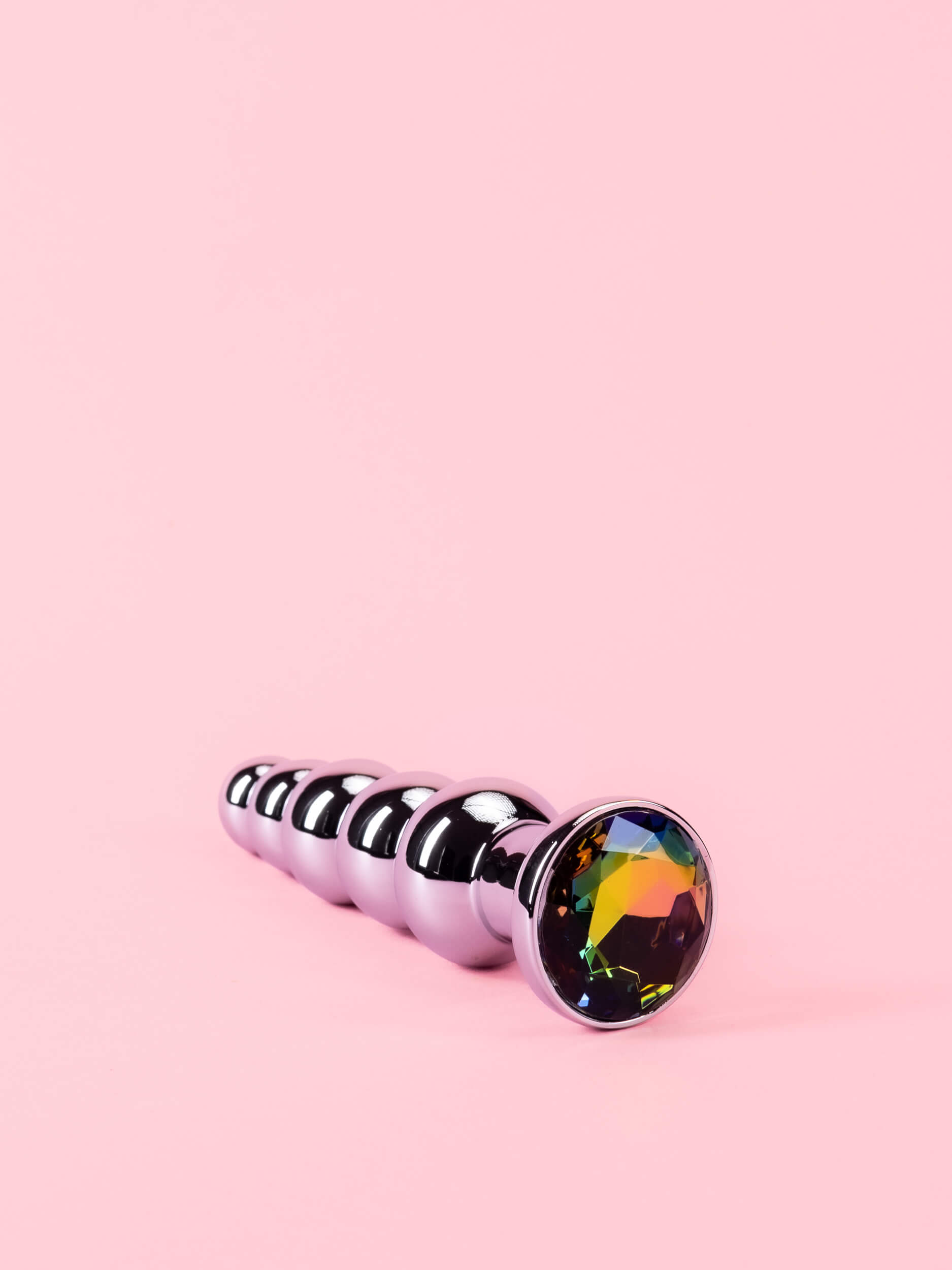 Dop Anal cu 5 Bile din Metal image 2