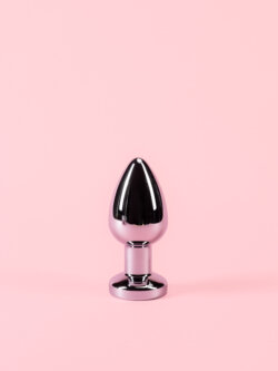 Butt Plug Vibrator din Metal cu Telecomandă - 3 Mărimi image 6