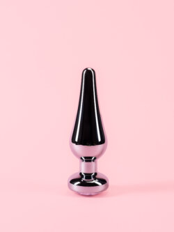 Dop Anal Conic din Metal Greu cu Piatra thumbnail image