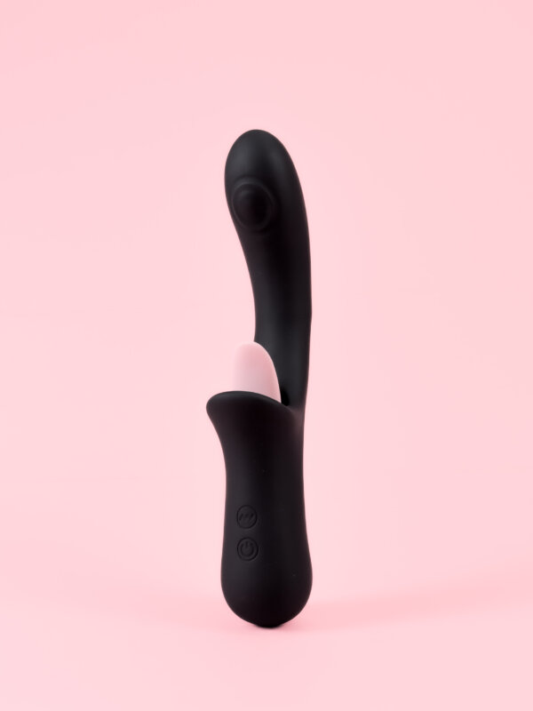 Gemma - Vibrator cu Limbă și Penetrare Duală