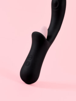 Gemma - Vibrator cu Limbă și Penetrare Duală image 3