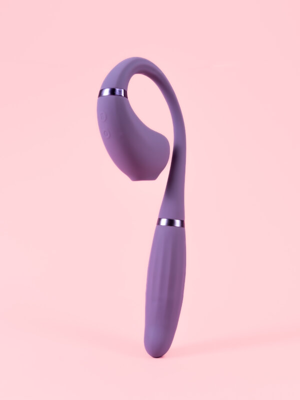 Erica - Vibrator cu Sucțiune Clitoridiană și Penetrare