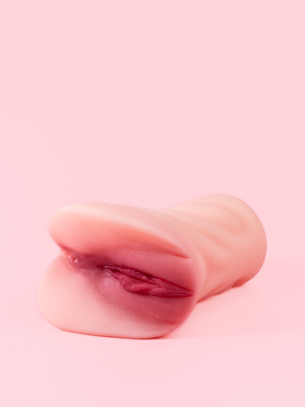 Rosa - Masturbator Vaginal și Anal din Silicon
