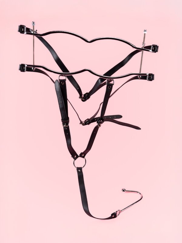 Harness BDSM cu Cârlig Anal
