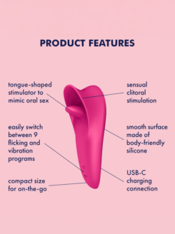 Satisfyer Tongue Master - Vibrator cu Limbă image 2