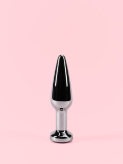 Butt Plug din Aluminiu cu Cristal thumbnail image