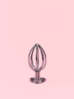 Dop Anal tip Cușcă din Metal cu Inimă thumbnail image