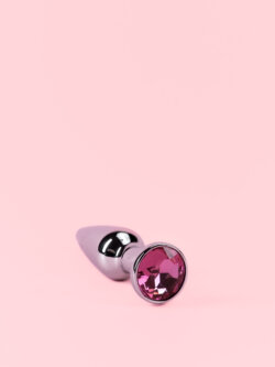 Butt Plug din Aluminiu cu Cristal image 1