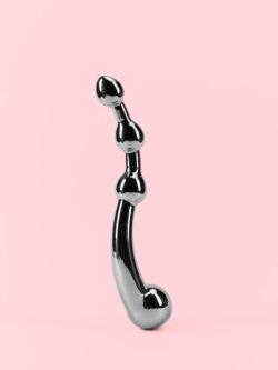Wand Dublu din Oțel Inoxidabil cu Bile 22 cm thumbnail image 