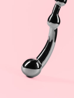 Wand Dublu din Oțel Inoxidabil cu Bile 22 cm image 3